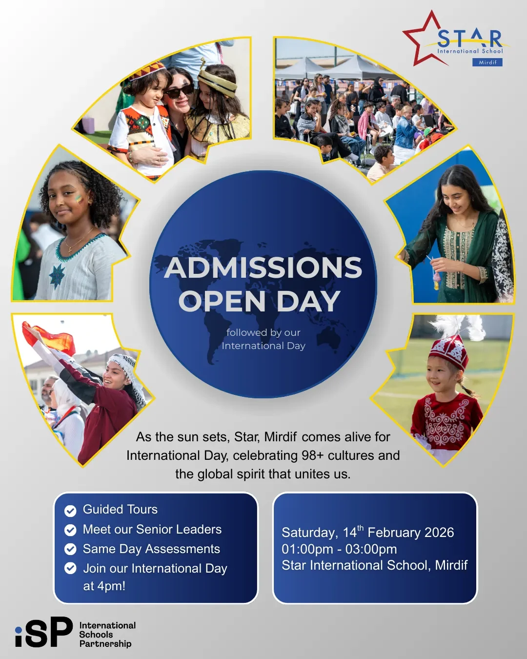 Admissions Open Day with Community International Day